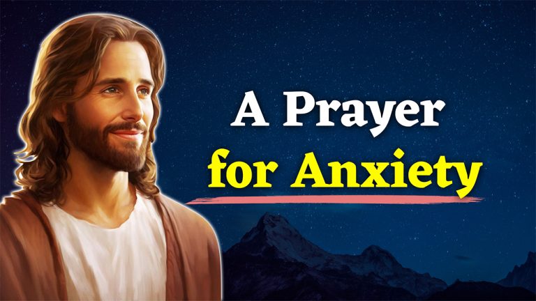 A Prayer for Anxiety